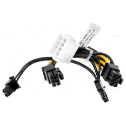 CBL-PWEX-1040  SUPERMICRO 8-PIN TO 2X6+2-PIN GPU POWER CABLE 0.05M